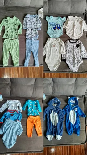 Lotinho de roupas de bebê