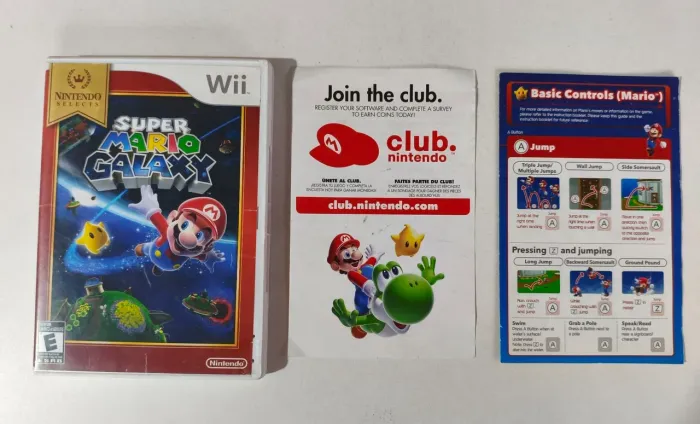 Super Mario Galaxy original Nintendo Wii