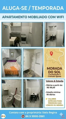 APARTAMENTO DE UM QUARTO MORADA DO SOL