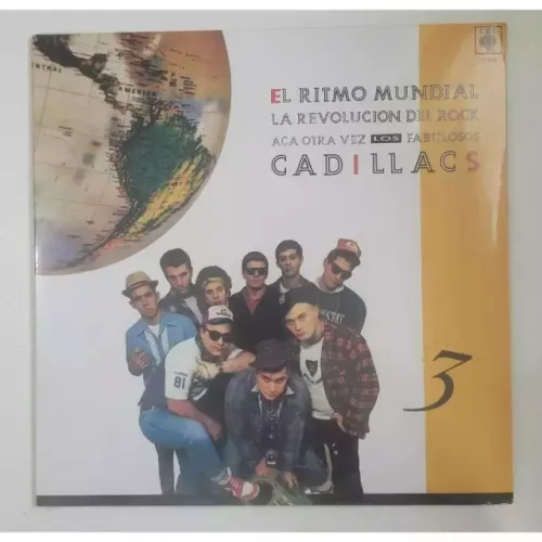 LP VINIL Los Fabulosos Cadillacs El Ritmo Mundial NOVO LACRADO