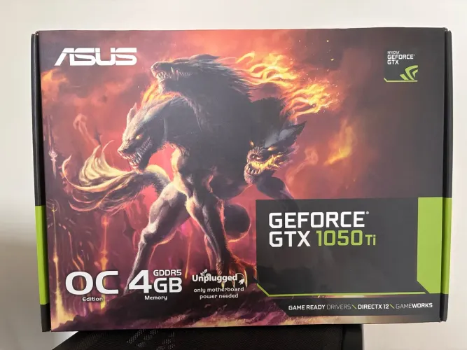 Placa de vídeo GTX 1050TI