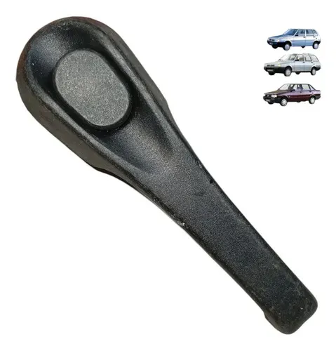 Macaneta Porta Externa Fiat Uno Elba Premio 1995 1996 1997 Preto Traseira