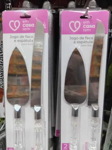 Espátula para bolos kit com 2 peças