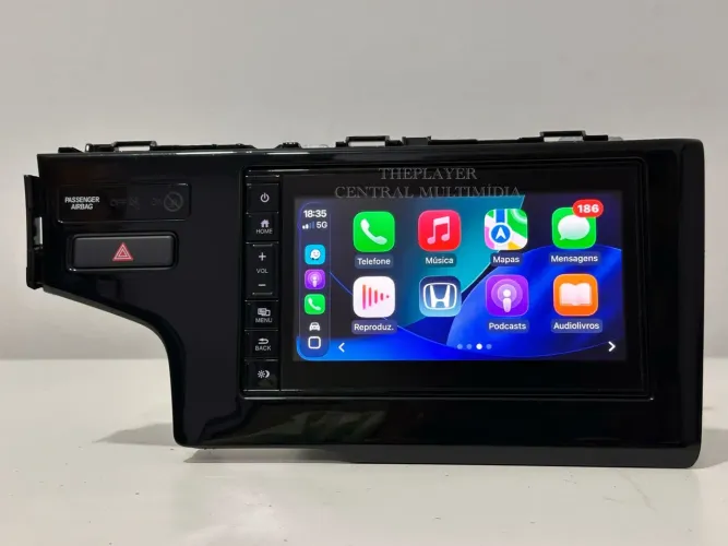 Multimídia Honda Fit original com Apple CarPlay 