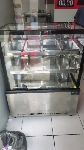 Balcão Vitrine Estufa Aquecida Venâncio Prime Pbv10 220v 1 Metro
