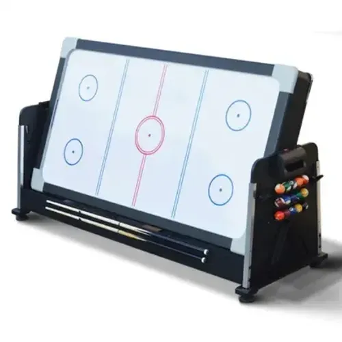 Mesa Multijogos 4 em 1 Ping Pong Bilhar Sinuca e Air Hockey