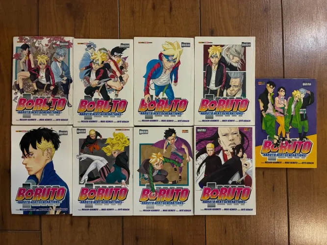 Coleção manga Boruto