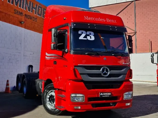 mb axor 2536 6x2 leito automatico canelinha novissimo