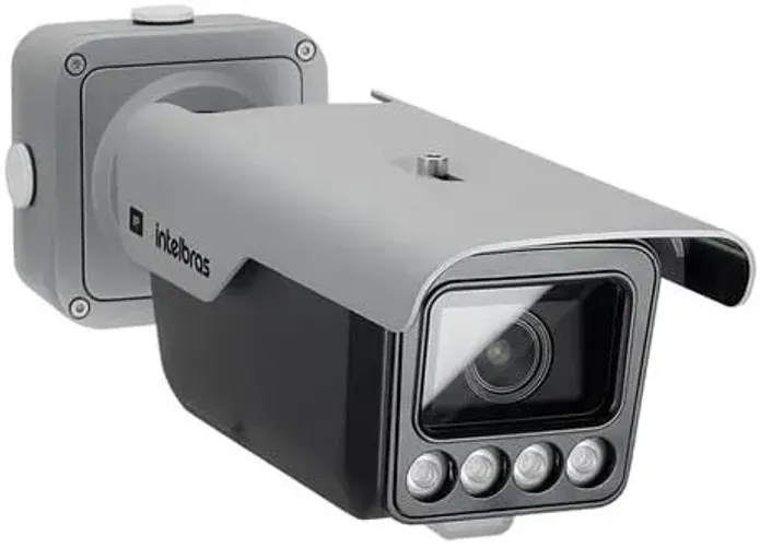 Câmera IP VIP 5460 LPR IA, Leitura Automática de Placas, Monitoramento Inteligente