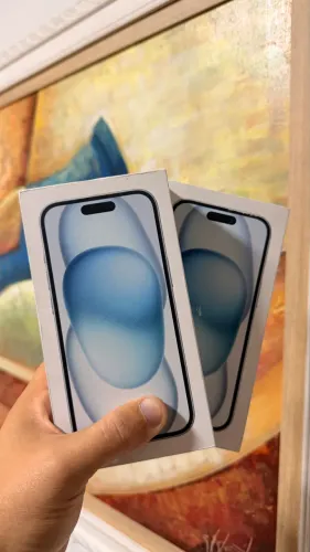 iPhone 15 Azul 128 Gigas Lacrado