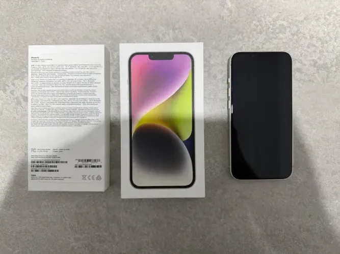 iPhone 14 256GB Starlight Único Dono