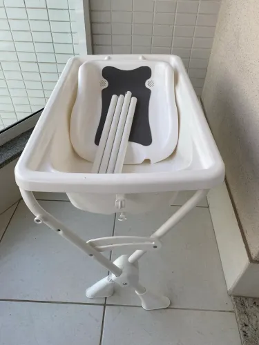 Banheira Burigotto Kit Banho Branco