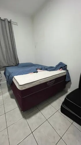 Cama box com colchão de casal