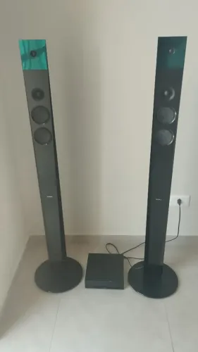 Amplificador Surround Sony TA-SA300WR com as Caixas Acústicas SUR L e R