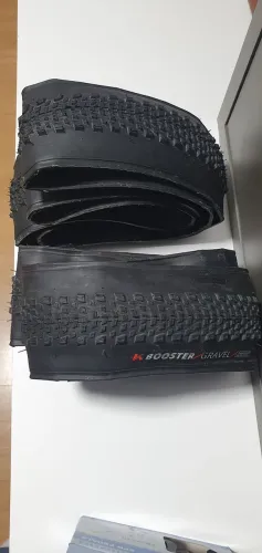 Par de pneus para Gravel Kenda Booster Gravel Tubless 700 x 40