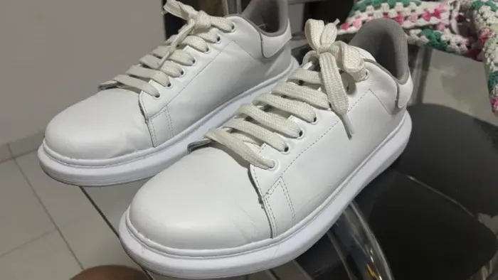 Tênis Fork branco 44 em couro