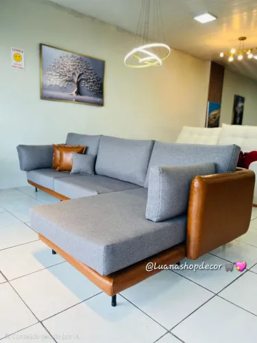 Sofá Clarice  - Conforto e Desing Luxo Entrega Grátis Fortaleza 