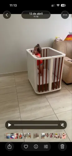 Berço evolutivo 3 em 1