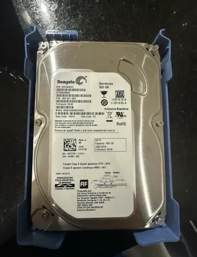 2 HDs Sata 1 Tera e 500gb