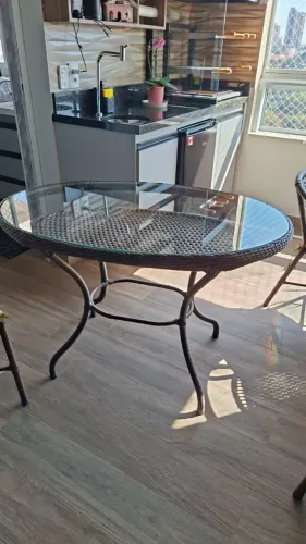 MESA DE VIME OVAL