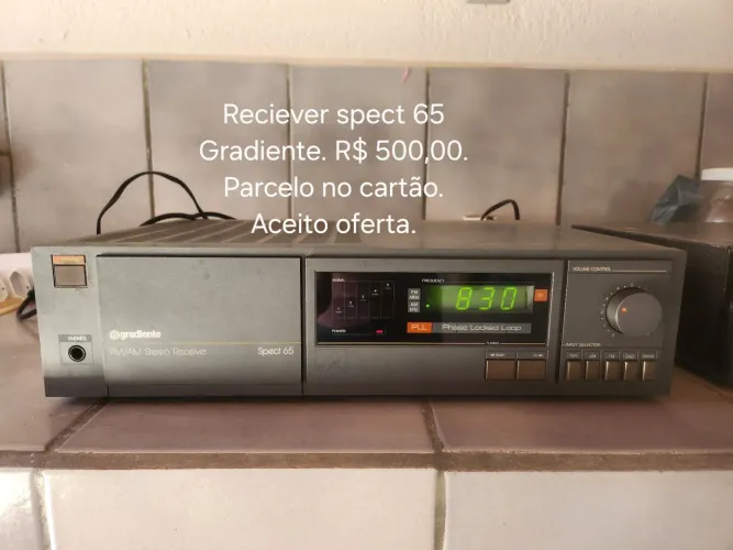 Reciever Gradiente Spect 65.