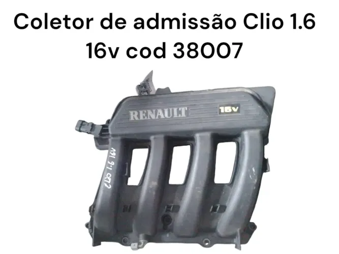 Coletor de admissão clio 