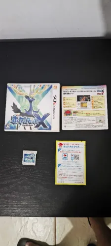 Pokémon x de 3ds - versão japonesa 