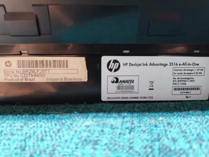 HP Deskjet Ink Advantage 3516 e-All-in-One