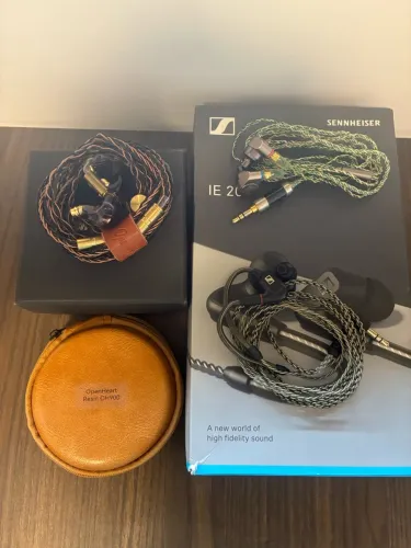 Combo Audiófilo - Sennheiser IE200 / Openheart Resin / Tin Hifi T2