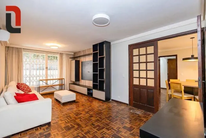 Apartamento com 3 quartos para alugar, 121 m² por R$ 3.700/mês - Cabral - Curitiba/PR