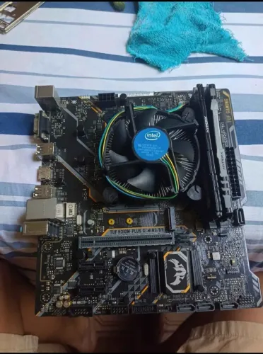 Kit Upgrade Intel i5-9400F + ASUS TUF H310M-PLUS GAMING/BR + 16GB RAM + Fonte 550W