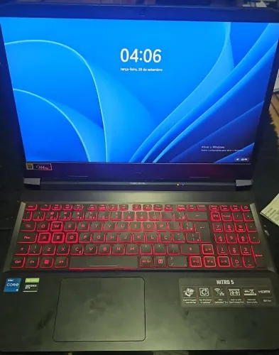 NOTEBOOK ACE NITRO GAMER I5 16GB RAM RTX 1650