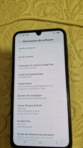 Vendo telefone a15 de boa procedência em perfeito estado