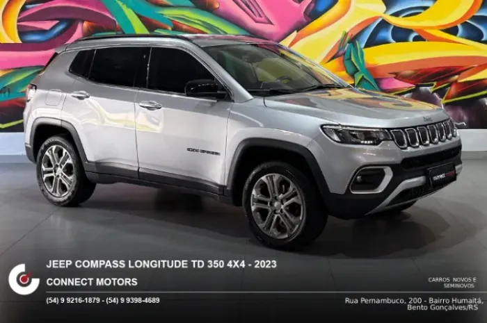 Jeep Compass Long. TD 350 2.0 4X4 Diesel AUT 2023