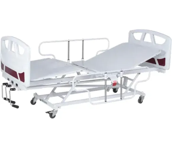 Cama Hospitalar com colchão inflável.