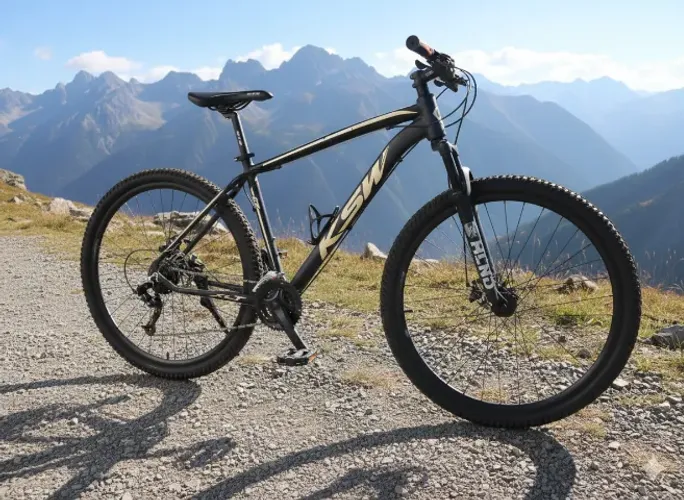 Bicicleta Aro 29 KSW Alumínio 24v Shimano - Freio a Disco - Semi Nova