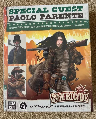 Zombicide Undead or Alive Special Guest Paolo Parente lacrado