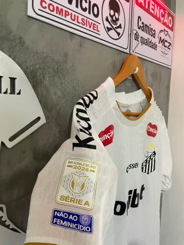 Camisa Santos (Jogador) 26/27 Brasileirão 2026