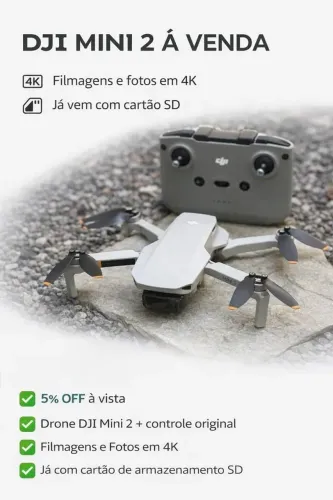 DJI MINI 2 - Estado de novo / Único dono