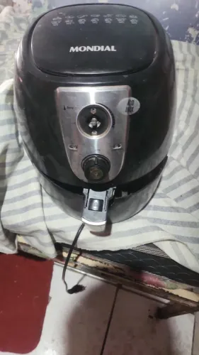 Mala de viagem e airfryer 
