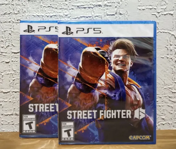 Street Fighter 6 Ps5 Lacrado (Aceitamos seu jogo usado como pagamento)