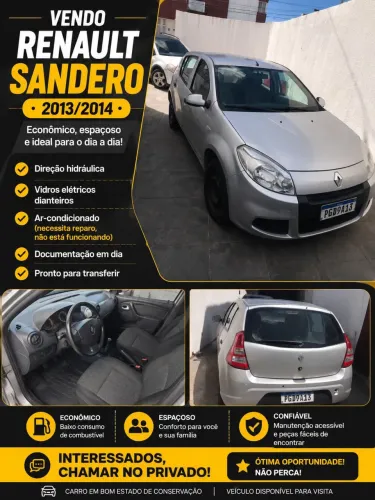 Renault Sandero Expression Hi-flex 1.0 16V 5P 2013