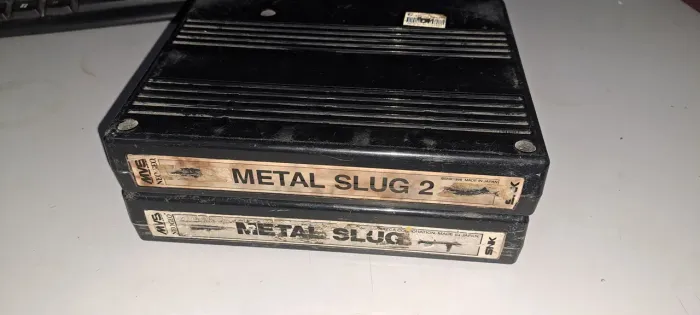 METAL SLUG 1 E METAL SLUG 2 ORIGINAL NEOGEO MVS