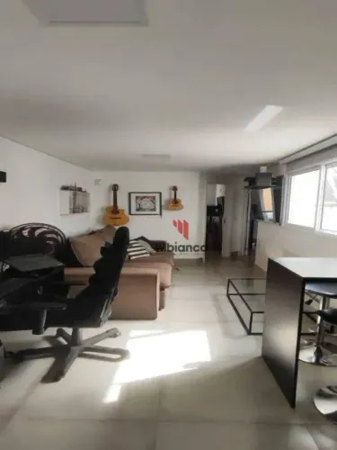Cobertura 88 metros de área útil a venda no Bairro Jardim, Santo André.
