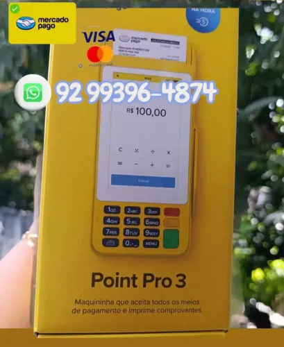 Maquinetas point pro 3 do Mercado Pago