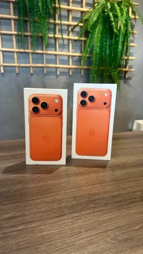 iPhone 17 Pro Max 512gb Laranja Lacrado - Loja Física