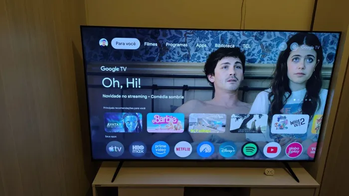 Tv Tcl 65 na garantia