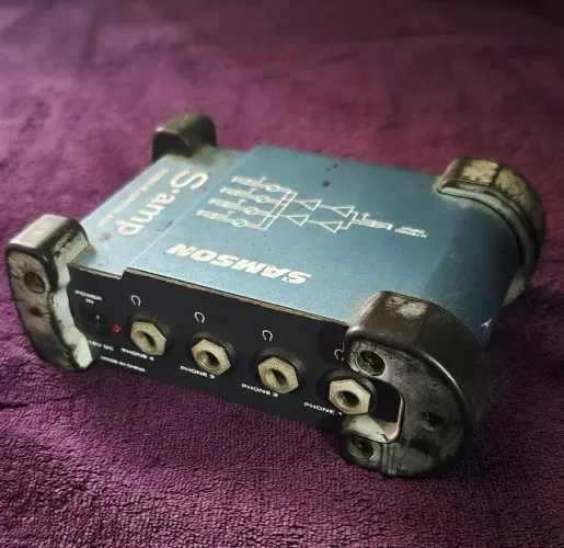 Amplificador De Fone Samson S-amp