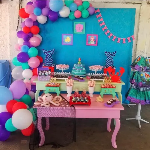 Mesa conjunto duas
