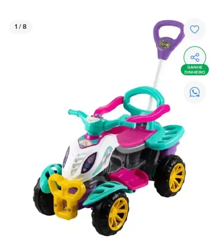 Quadriciclo infantil Maral 